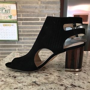 Louise et Cie black suede bootie.